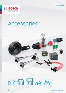 Accessoires et autres équipements BOSCH